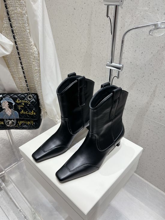 Unfolio Vintage Western Style Comfortable Casual Ankle Boots