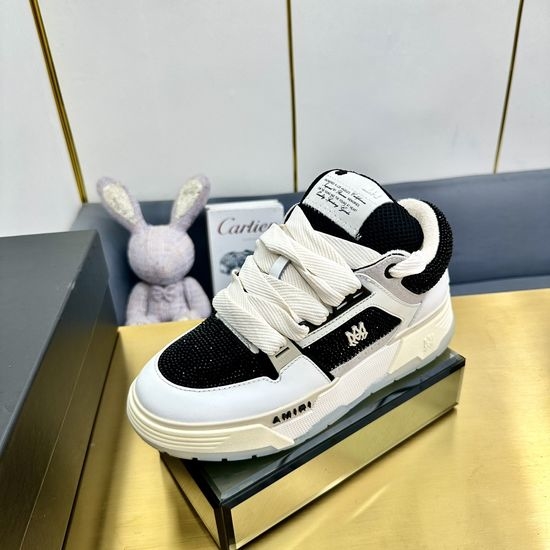 Ami Premium Casual Leather Sneakers Comfortable Platform Daily Shoes