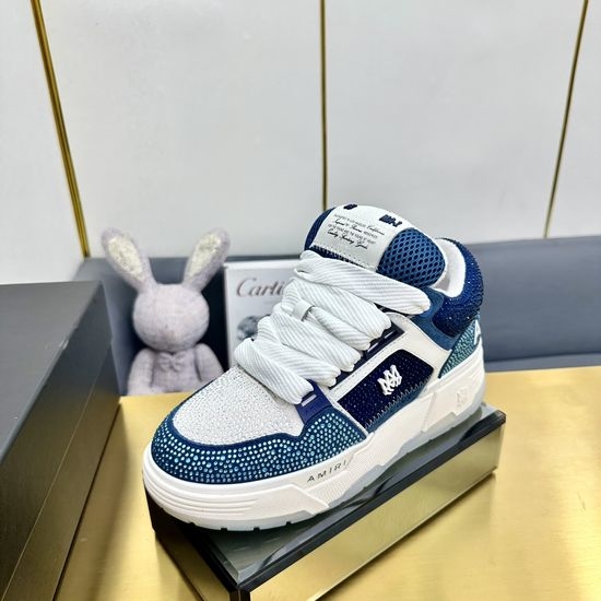 Ami Premium Casual Leather Sneakers Comfortable Platform Daily Shoes