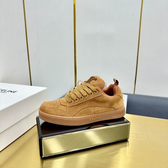 Celine Soft Suede Upper Casual Non-slip Comfortable Bread Shoes