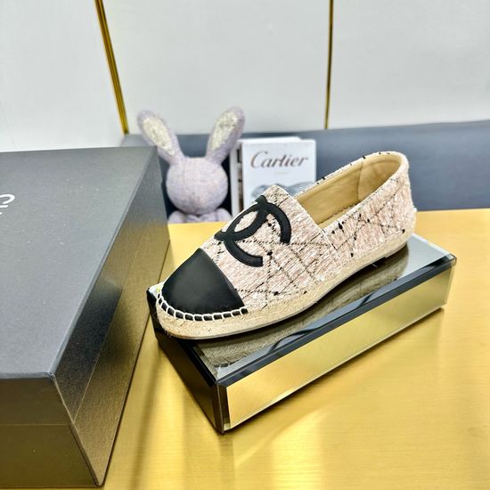 Chanel Classic Espadrilles Slip On Casual Comfortable Shoes