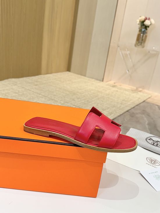 Hermes Classic Premium Leather Shoes with Genuine Leather Sole