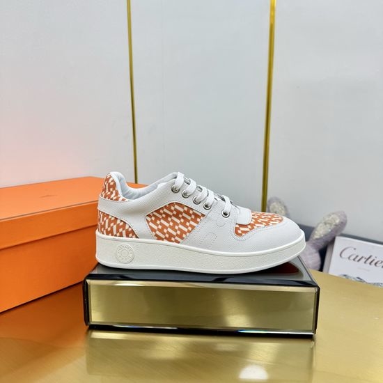 Hermes Breathable Mesh Lace-up Lightweight Casual Sneakers