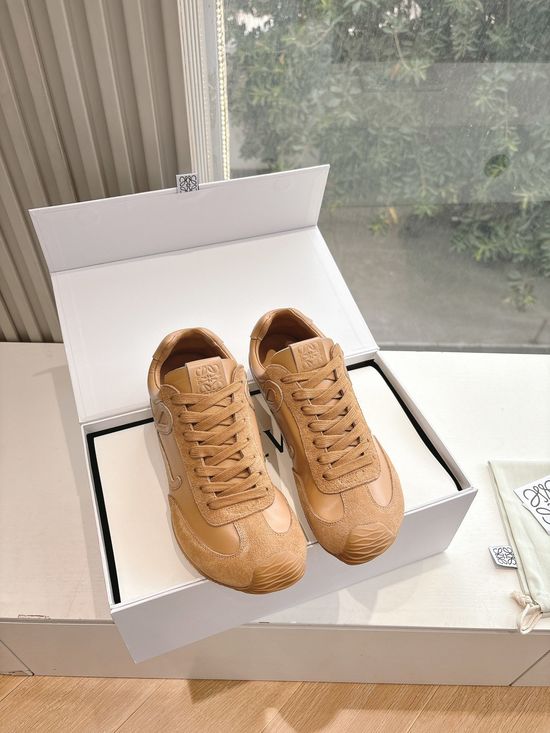 Loewe Minimalist Stitched Comfortable Casual Sports Sneakers