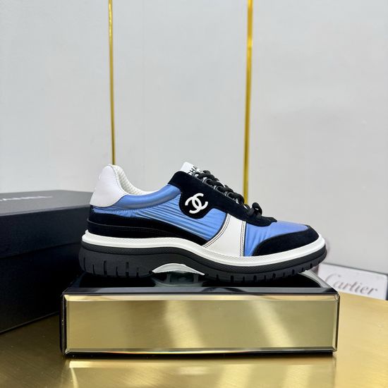 Chanel Contrast Color Thick Sole Comfortable Casual Sneakers