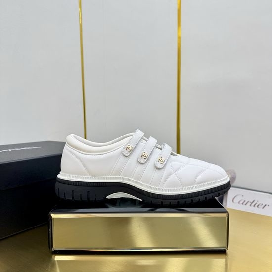 Chanel Contrast Color Thick Sole Comfortable Casual Sneakers