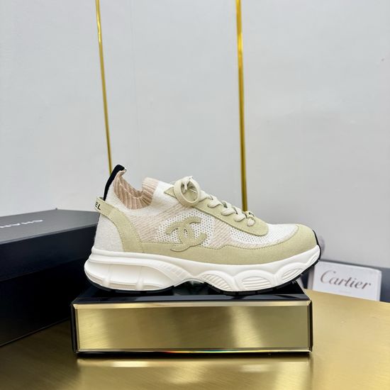 Chanel Classic Design Sneakers with Multicolor Elements