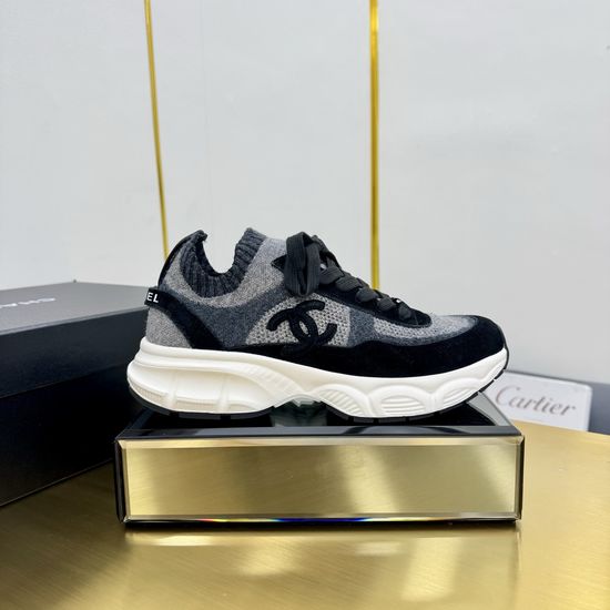 Chanel Classic Design Sneakers with Multicolor Elements