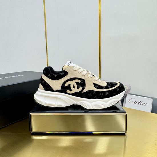 Chanel Classic Design Sneakers with Multicolor Elements