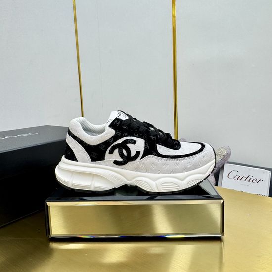 Chanel Classic Design Sneakers with Multicolor Elements