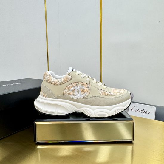 Chanel Classic Design Sneakers with Multicolor Elements