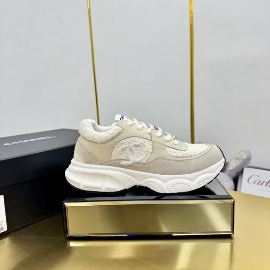 Chanel Classic Design Sneakers with Multicolor Elements