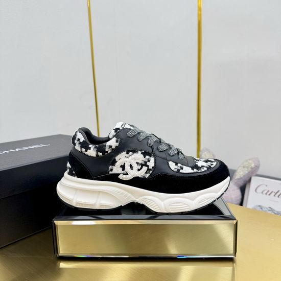 Chanel Classic Design Sneakers with Multicolor Elements