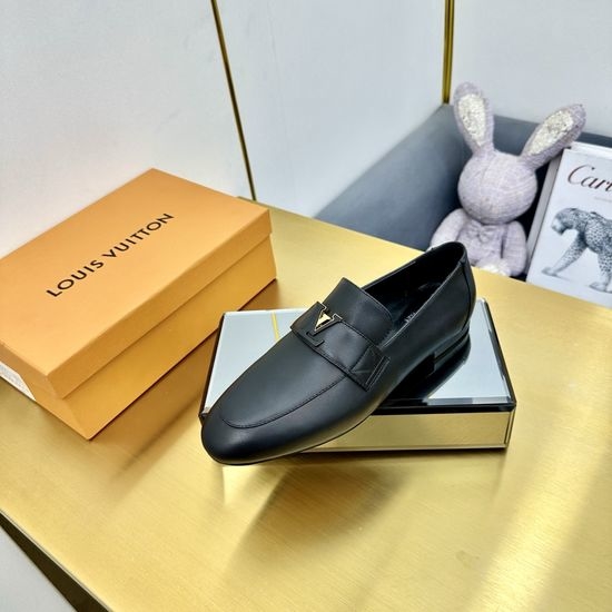 Louis Vuitton LV Elegant Leather Mary Jane Shoes With Premium Sole