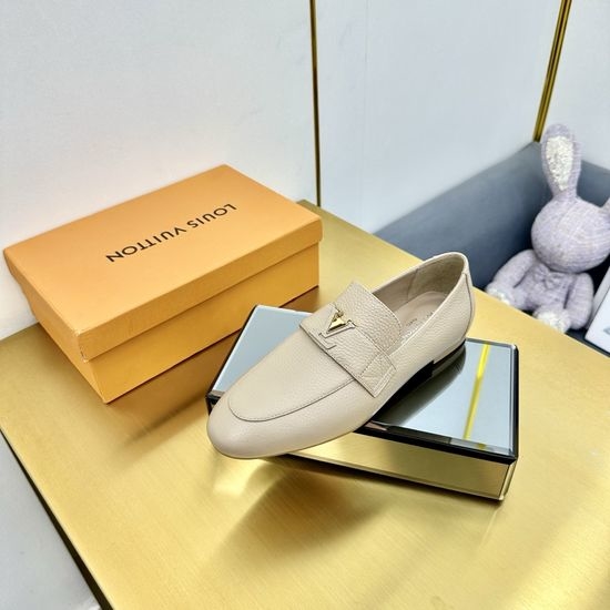 Louis Vuitton LV Elegant Leather Mary Jane Shoes With Premium Sole