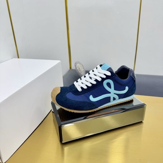Loewe Retro Style Low Top Casual Training Sneakers