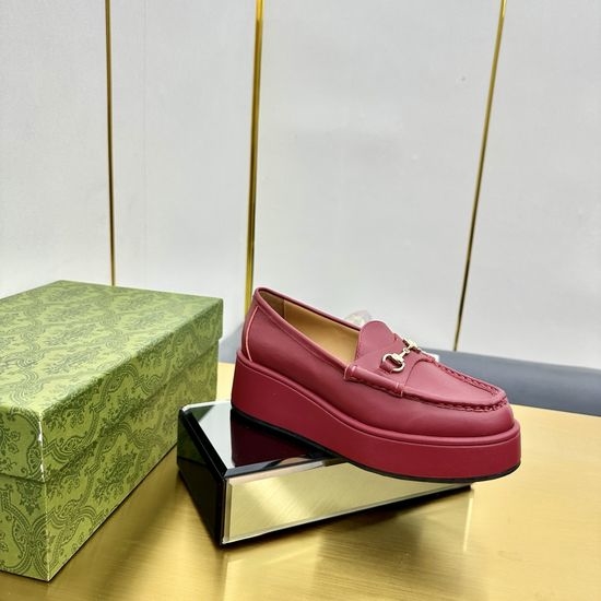 Gucci High Platform Waterproof Slingback With GG Logo