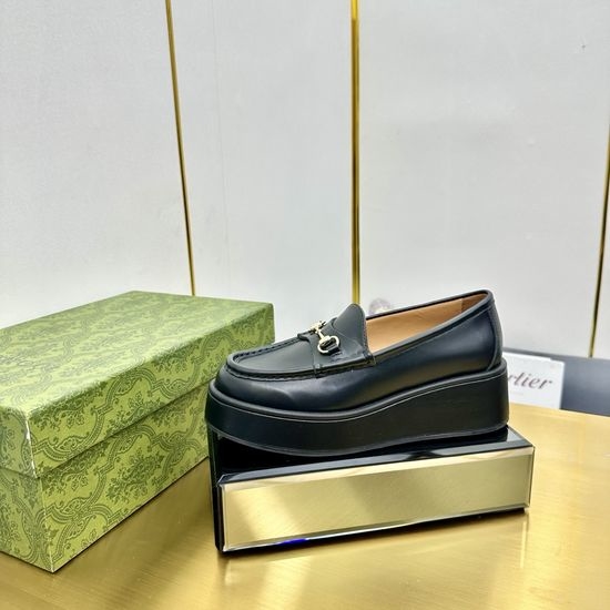 Gucci High Platform Waterproof Slingback With GG Logo