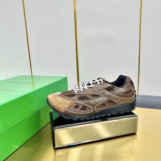 Bottega Veneta BV Casual Breathable Sneakers with Thick Rubber Sole