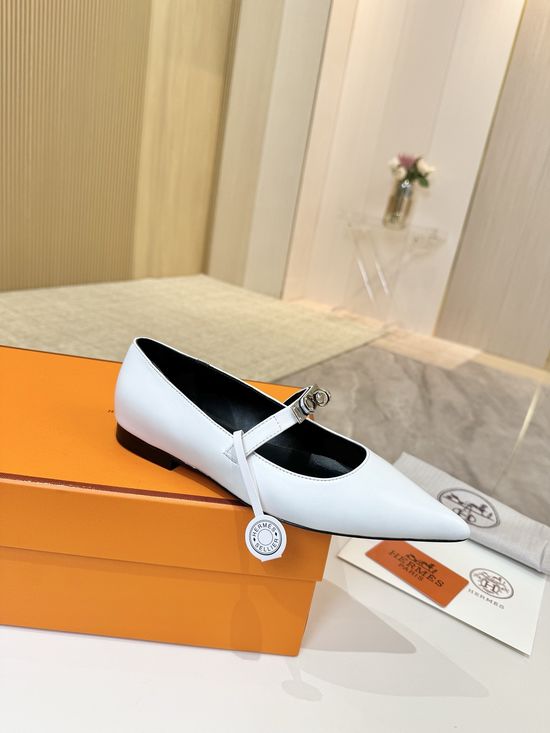 Hermes Premium Leather Sole, Authentic Development, Luxury Footwear
