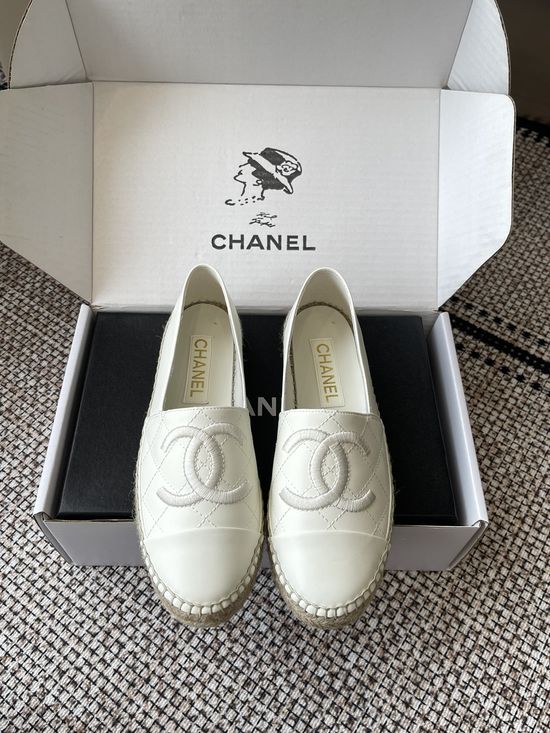 Chanel Espadrille Slip On Shoes Comfortable Casual Daily Wear