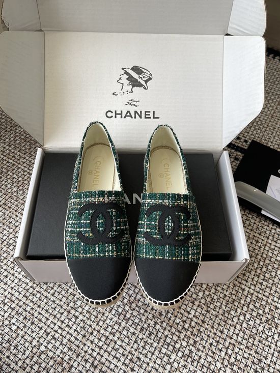 Chanel Casual Espadrille Shoes Comfortable Versatile Daily Footwear