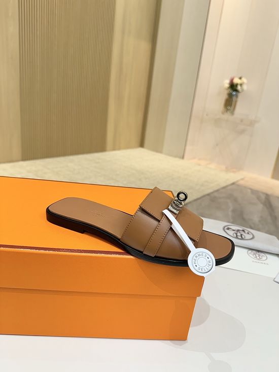 Hermes Genuine Cowhide Leather Sole Premium Casual Shoes
