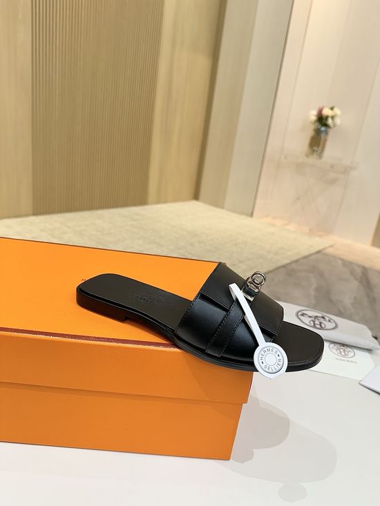 Hermes Genuine Cowhide Leather Sole Premium Casual Shoes
