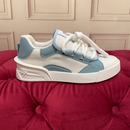 Dolce & Gabbana Premium Leather Mesh Lined Breathable Casual Shoes