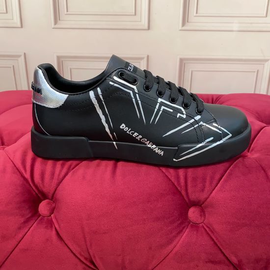 Dolce & Gabbana Premium Leather Handcrafted Casual Comfortable Shoes