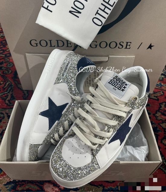 Golden Goose GGDB Premium Couple s Distressed Thick-sole Sneakers