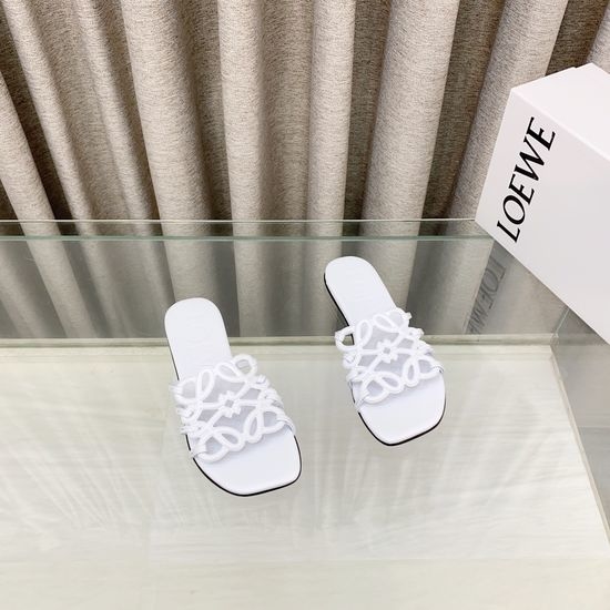 Loewe Hollow Out Comfort Slip-on Casual Slippers