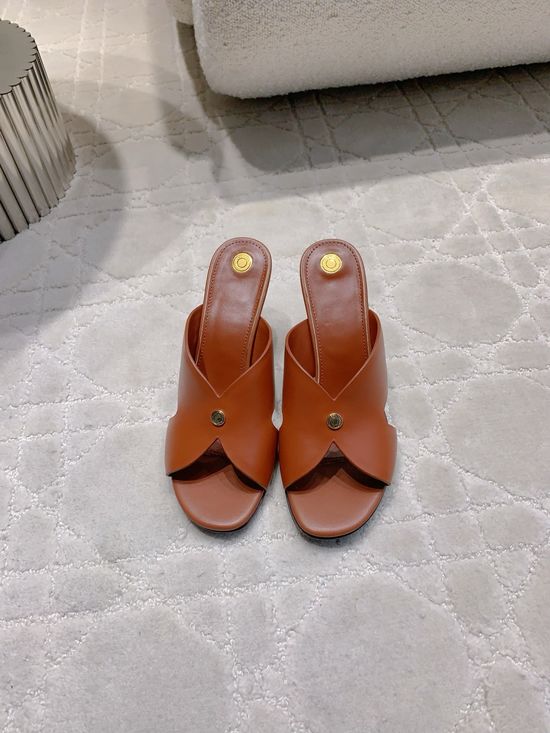 Loro Piana Minimalist Wedge Sandals with Genuine Leather