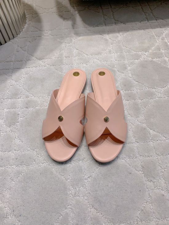 Loro Piana Minimalist Wedge Sandals with Genuine Leather