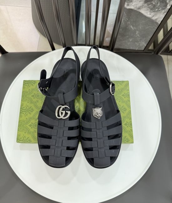 Gucci Matte Translucent TPU Jelly Sandals Premium Craft