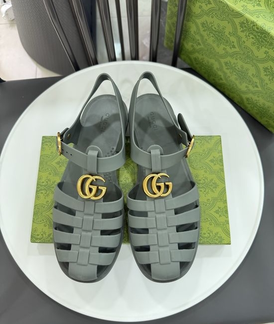 Gucci Matte Translucent TPU Jelly Sandals Premium Craft
