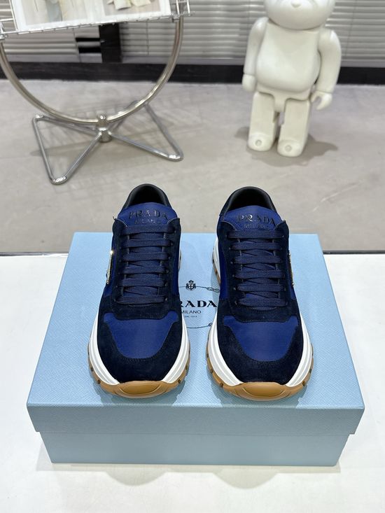 Prada Trendy Classic Wear-resistant Lightweight Daily Casual Footwear