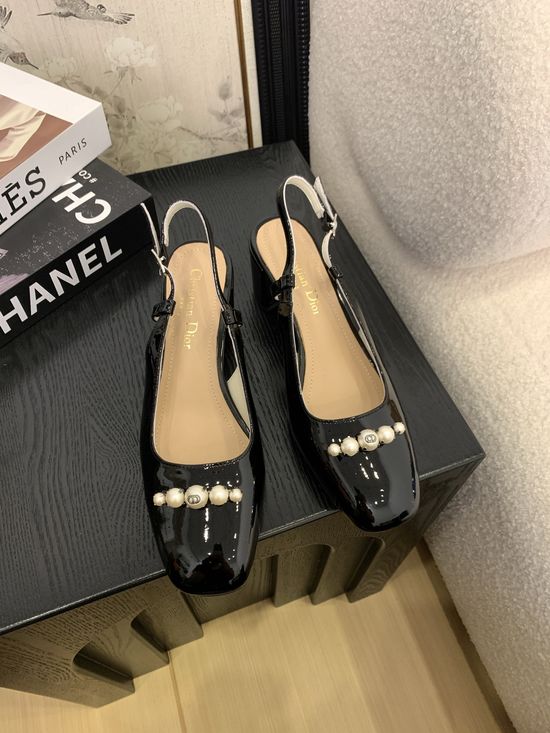Christian Dior Classic Versatile Casual Daily Wear Slide Sandals
