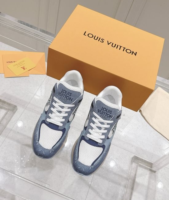 Louis Vuitton LV Classic Casual Sneakers Breathable Mesh Lightweight Sole