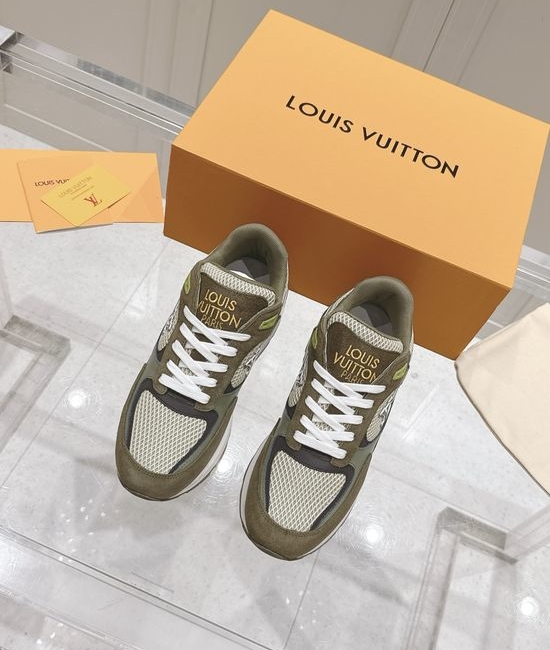 Louis Vuitton LV Classic Casual Sneakers Breathable Mesh Lightweight Sole