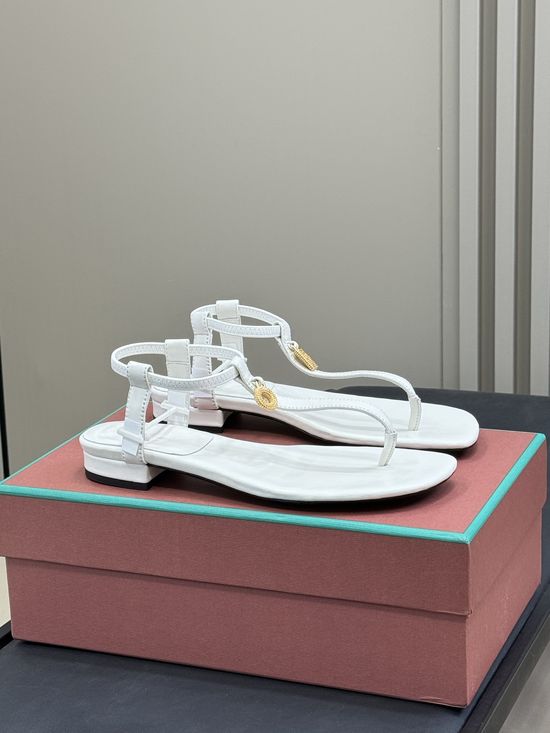 Loro Piana Minimalist Full Leather Elegant Comfortable Fashion Slide Sandals
