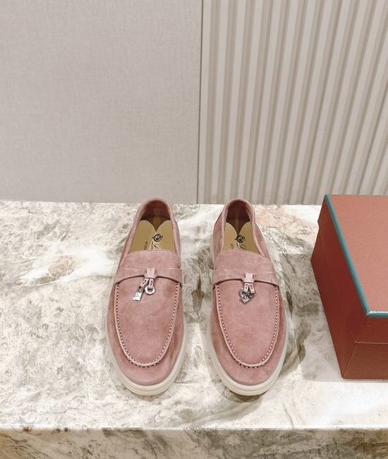 Loro Piana Soft Cozy Slip On Mules with Non Slip Flexible Sole