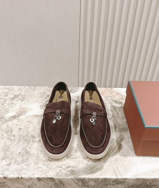Loro Piana Soft Cozy Slip On Mules with Non Slip Flexible Sole