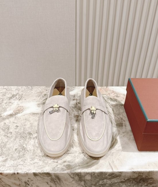 Loro Piana Soft Cozy Slip On Mules with Non Slip Flexible Sole