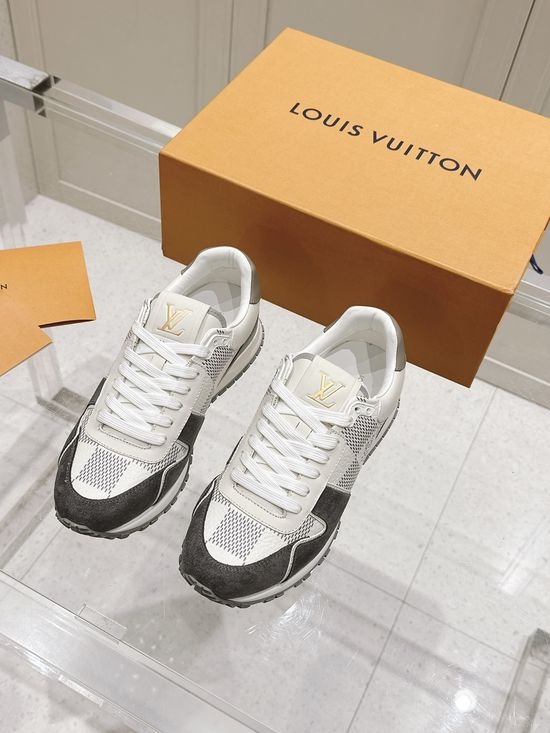 Louis Vuitton Classic Monogram Leather Running Sneakers