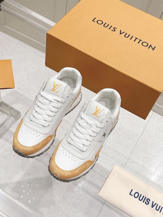 Louis Vuitton Classic Monogram Leather Running Sneakers