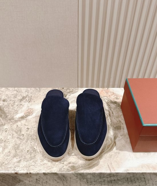Loro Piana Soft Comfortable Slip On Loafers with Durable Outsole