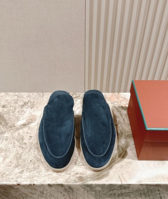 Loro Piana Soft Comfortable Slip On Loafers with Durable Outsole