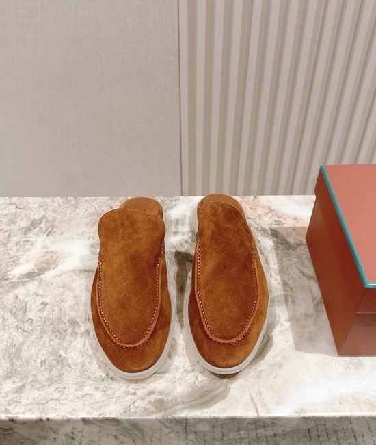 Loro Piana Soft Comfortable Slip On Loafers with Durable Outsole