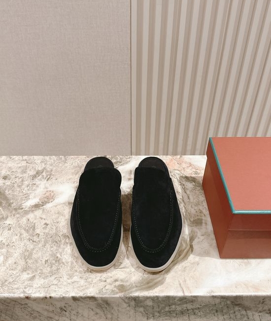 Loro Piana Soft Comfortable Slip On Loafers with Durable Outsole